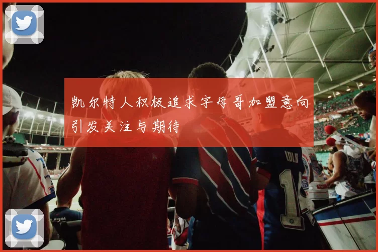 凯尔特人积极追求字母哥加盟意向引发关注与期待