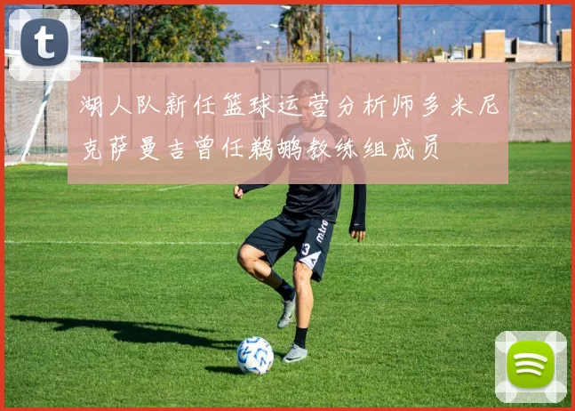 湖人队新任篮球运营分析师多米尼克萨曼吉曾任鹈鹕教练组成员